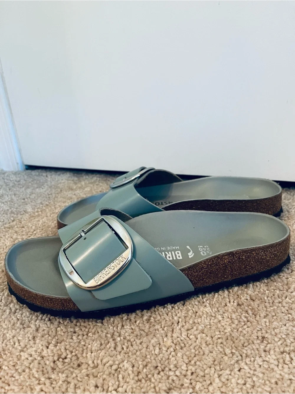 Birkenstock Madrid big buckle Slide Sandals